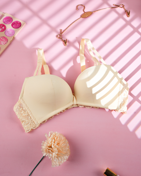 Elegant Lace Style Double Padded Pushup Bra