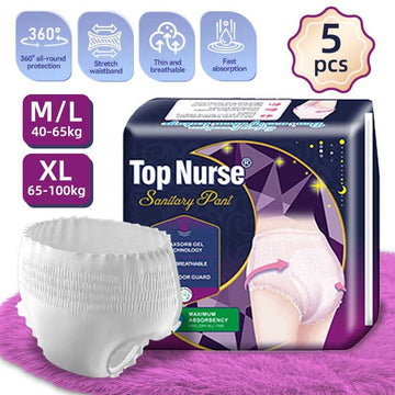 Top Nurse High-Waist Super Soft Disposable Sanitary Panties